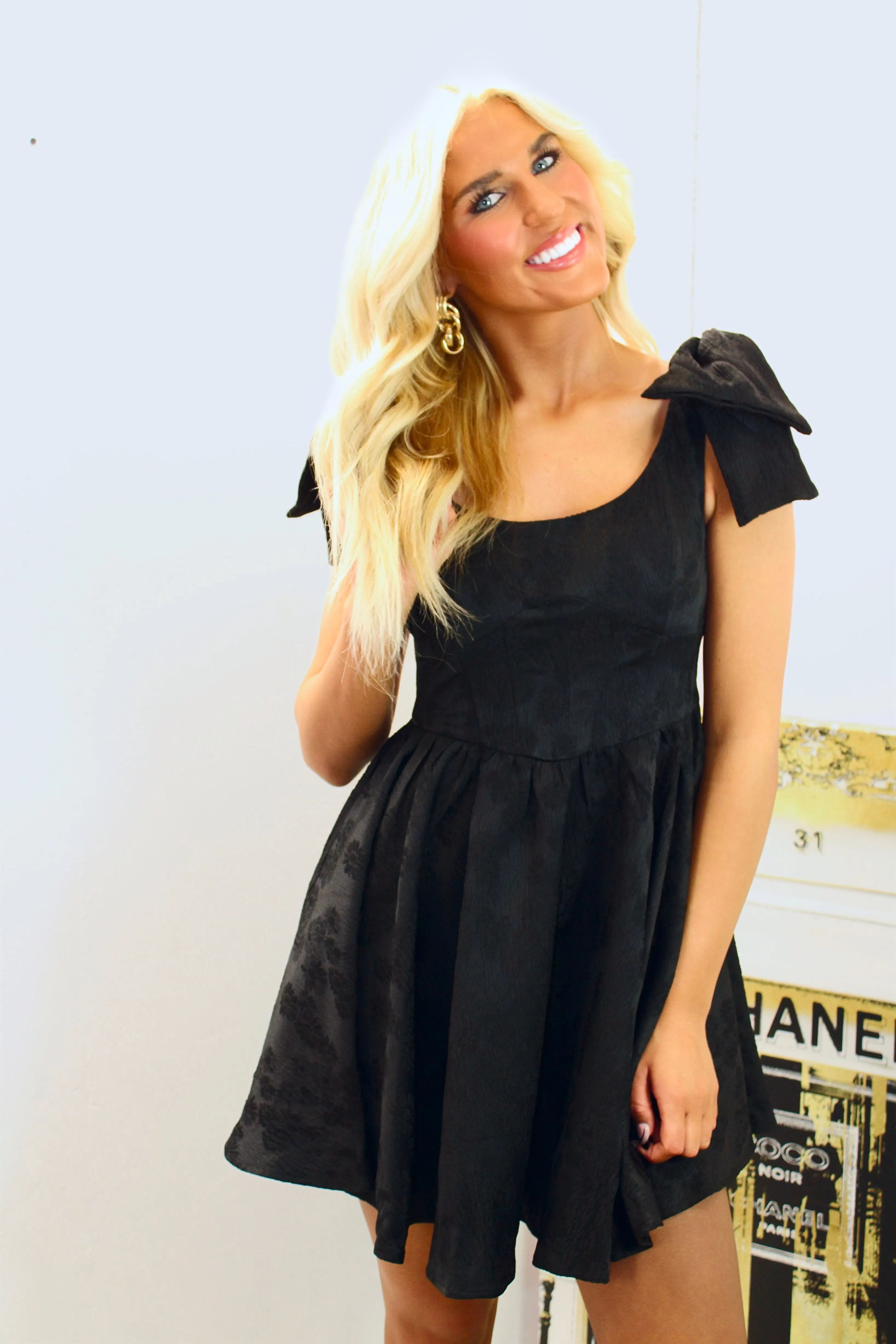Beth Black Dress