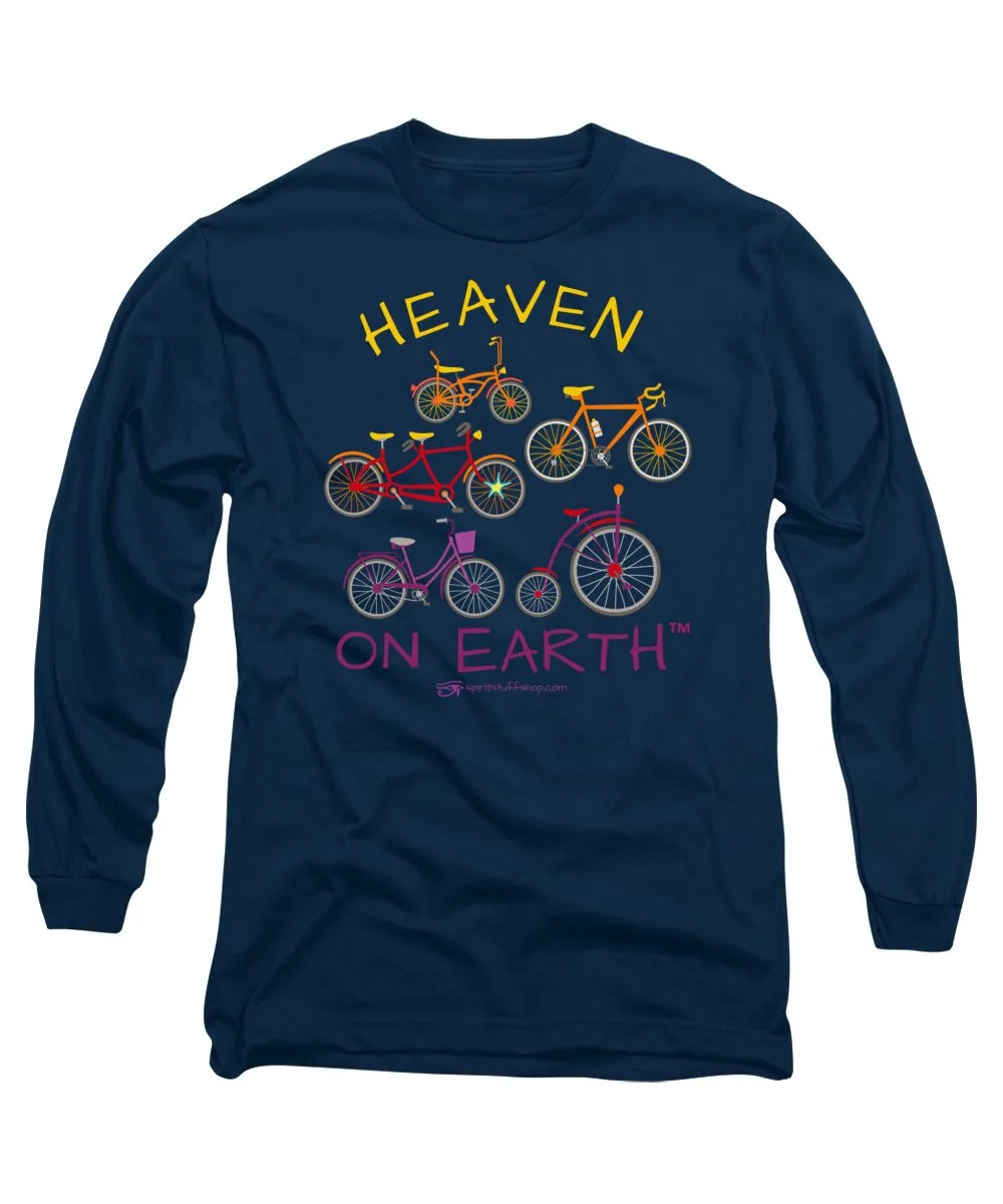 Bicycles Heaven On Earth - Long Sleeve T-Shirt