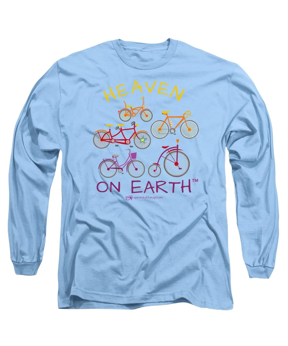 Bicycles Heaven On Earth - Long Sleeve T-Shirt