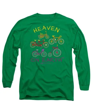 Bicycles Heaven On Earth - Long Sleeve T-Shirt