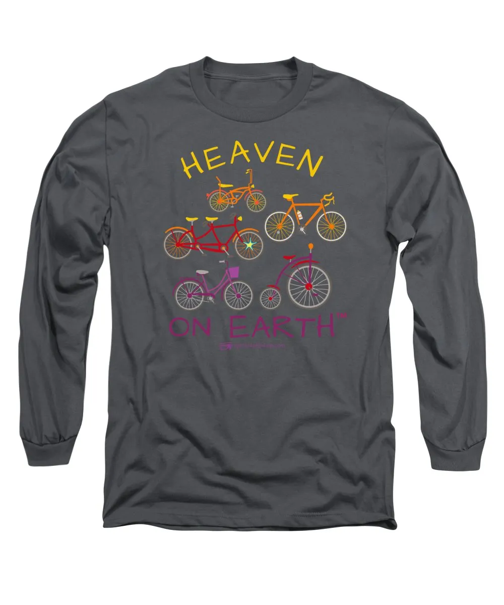 Bicycles Heaven On Earth - Long Sleeve T-Shirt