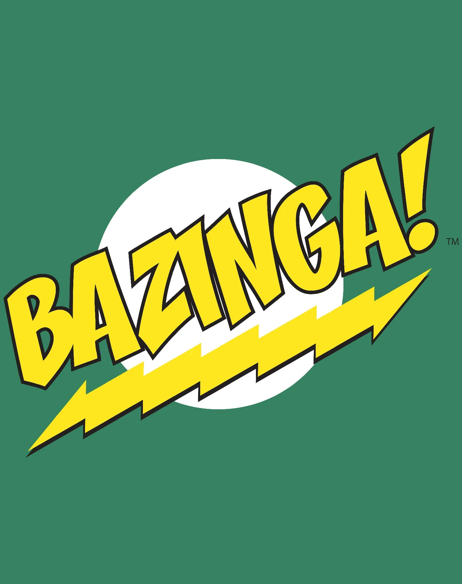 Big Bang Theory  Logo Bazinga Official Women's T-Shirt