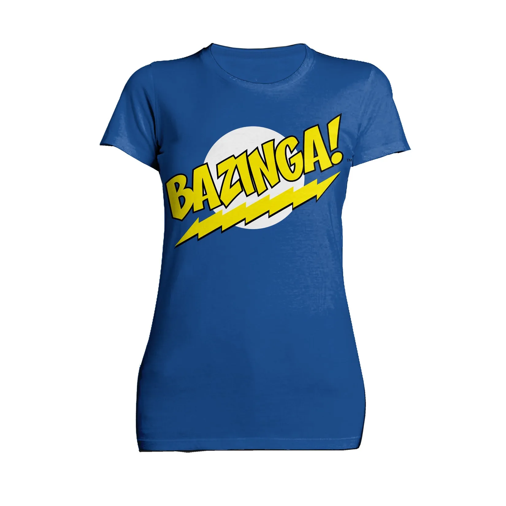 Big Bang Theory  Logo Bazinga Official Women's T-Shirt