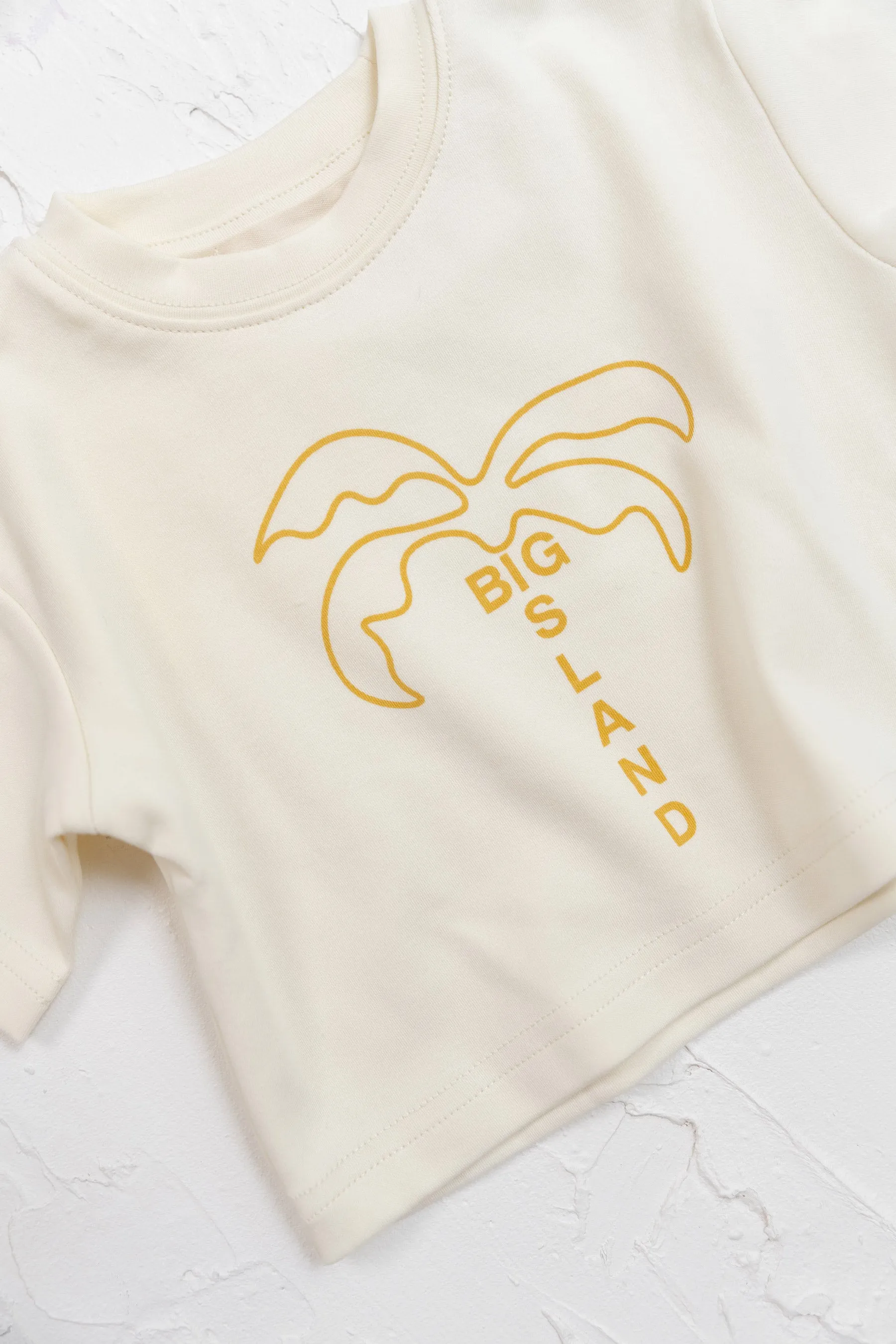 Big Island Tee - Mustard