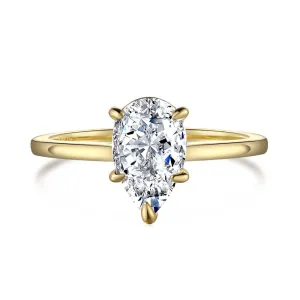 Billie Pear Shaped Promise Ring