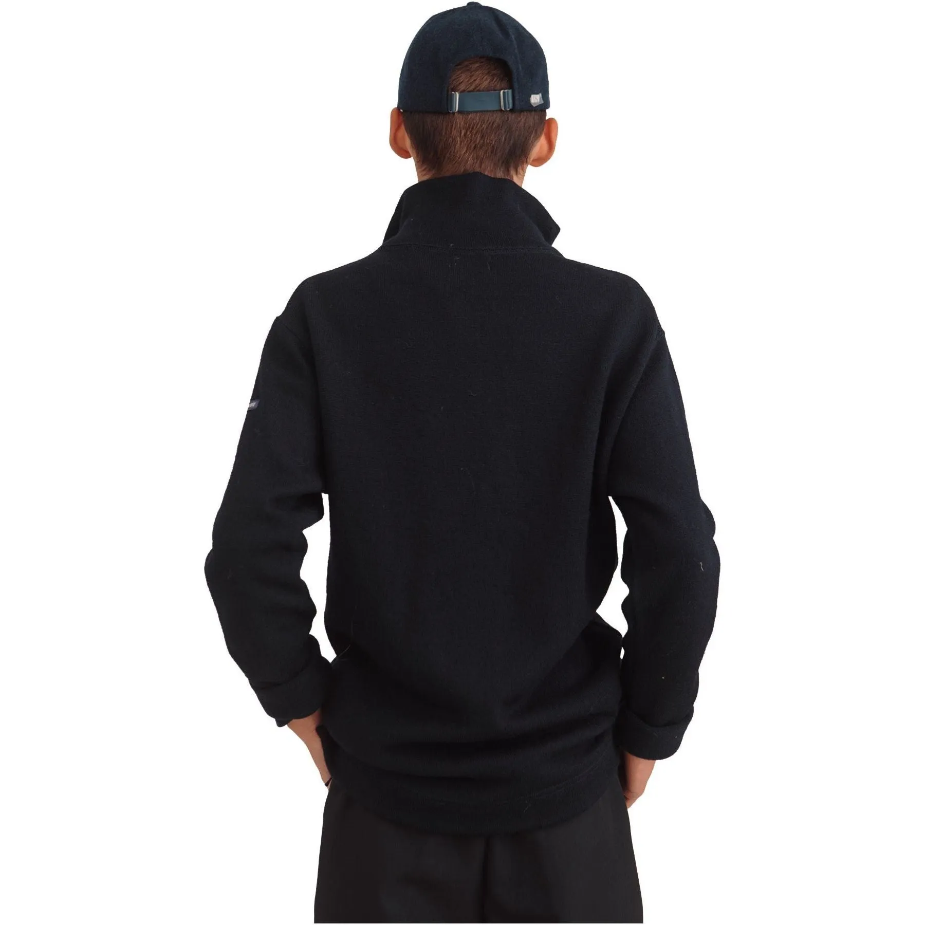 Blaatroie Button Neck, Navy