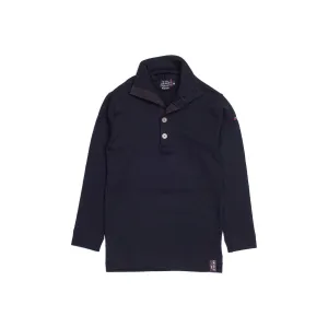 Blaatroie Button Neck, Navy