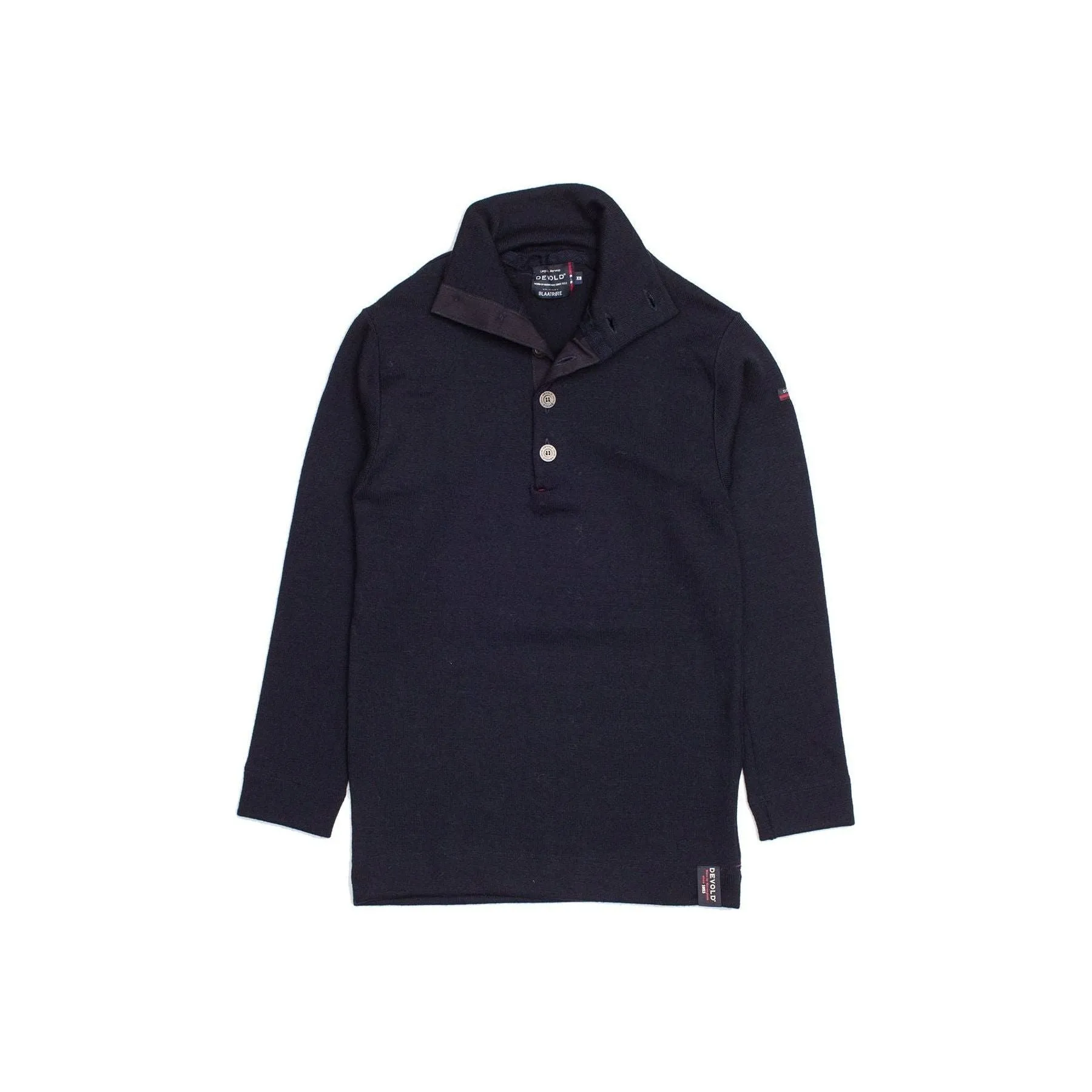 Blaatroie Button Neck, Navy