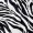 Black And White Zebra Print Flutter Sleeve Midi Dress