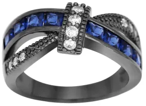 Black Gold Filled Bowknot Rings