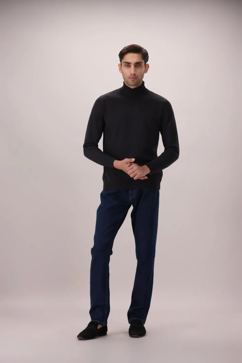 Black High Neck
