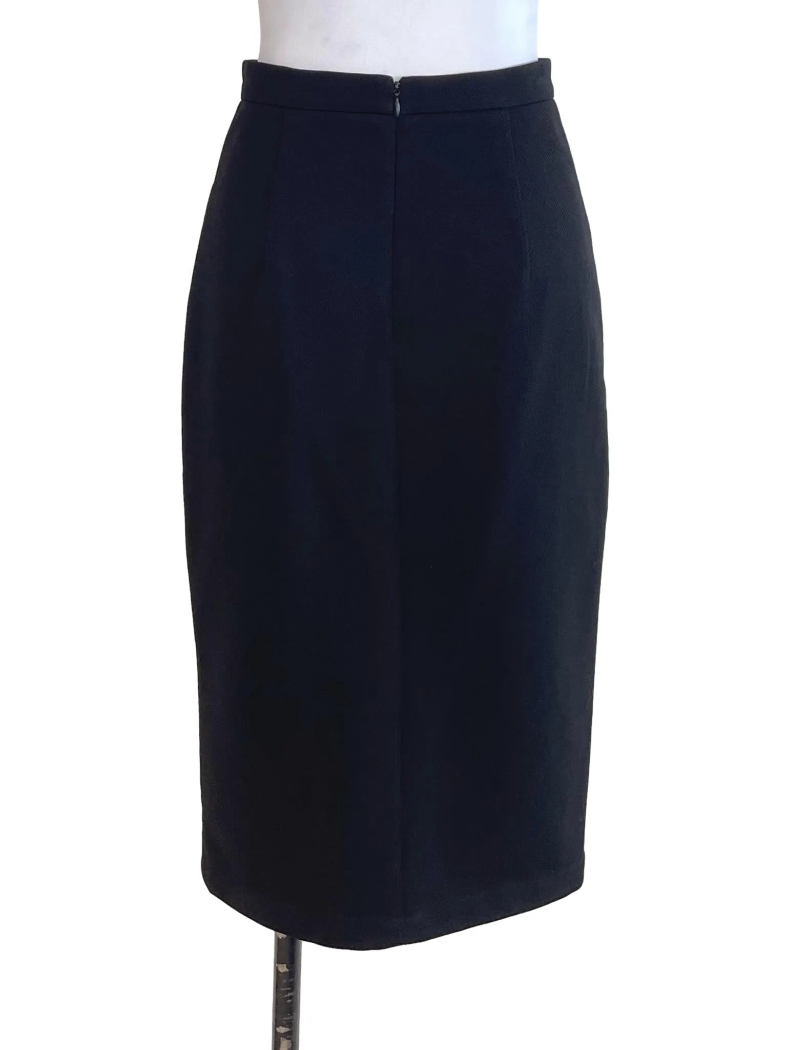 Black Pocket Tube Skirt LB