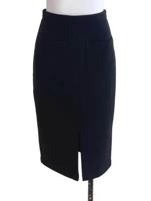 Black Pocket Tube Skirt LB