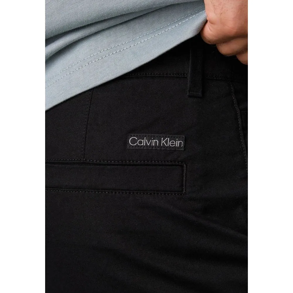 Black Recycled Cotton Jeans & Pant
