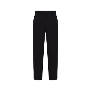Black Recycled Cotton Jeans & Pant