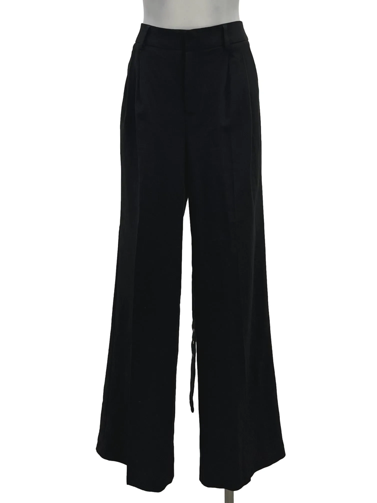 Black Tapered Trousers