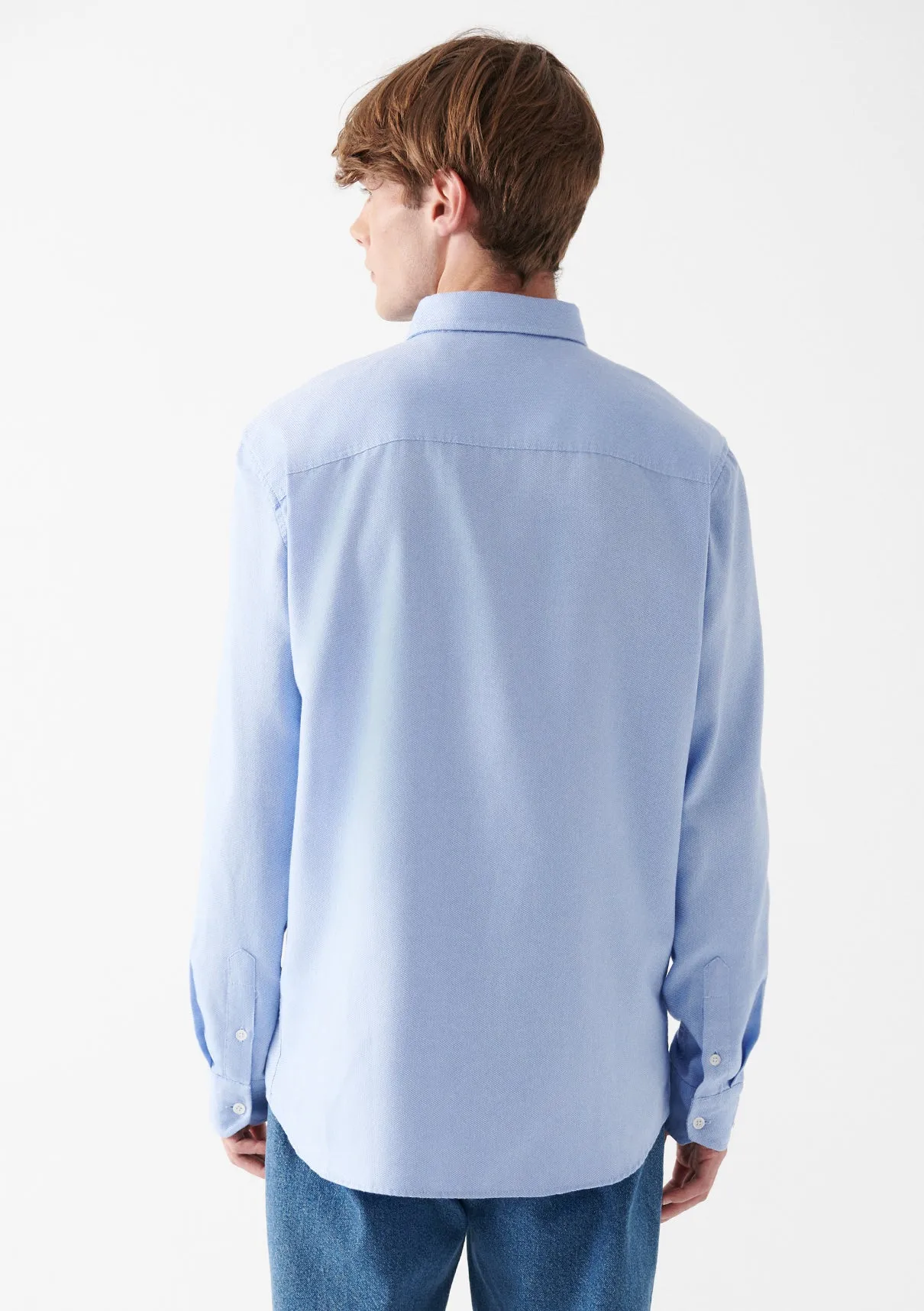 Blue Long Sleeve Shirts