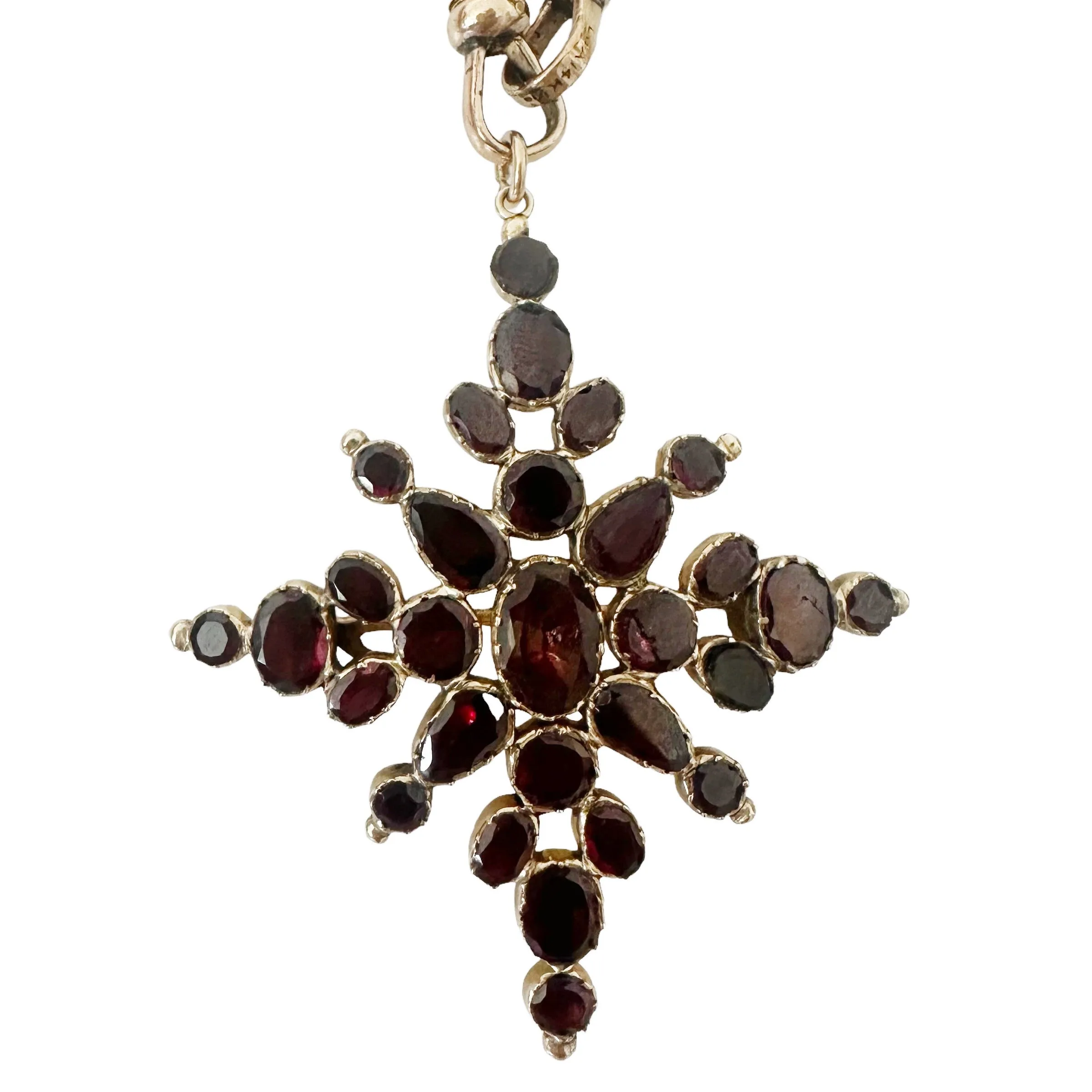 Bohemian Garnet Pendant