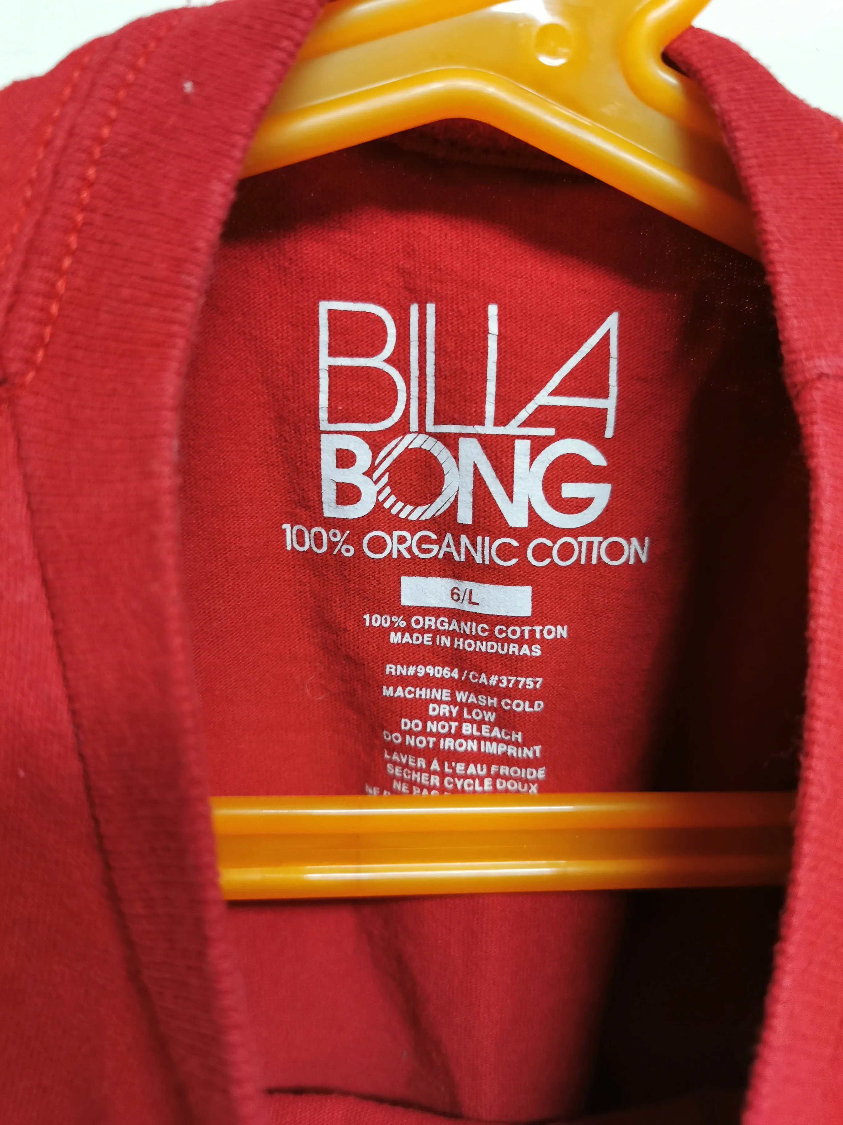 BOY SIZE 6 YEARS - BILLABONG, Organic Cotton T-shirt EUC B49
