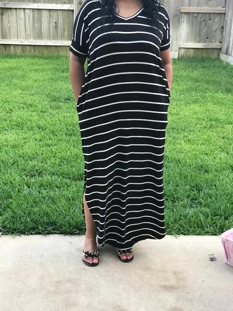Brittney Long Maxi Dress Plus
