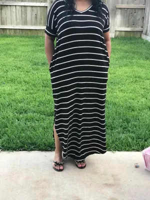 Brittney Long Maxi Dress Plus