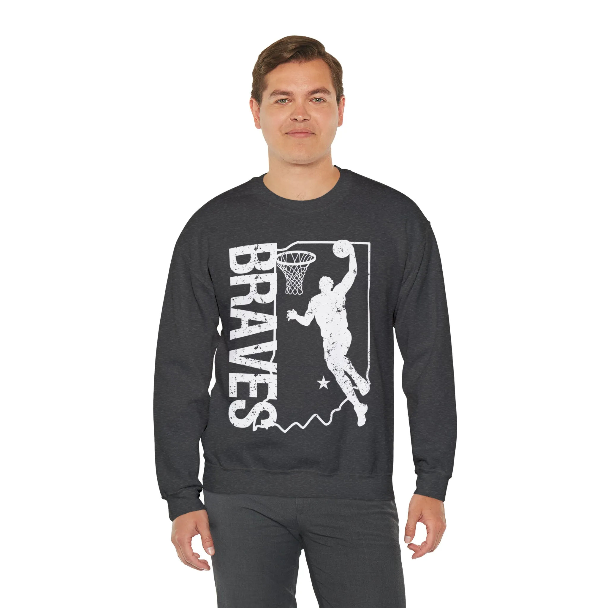 Brownstown Braves Crewneck Sweatshirt