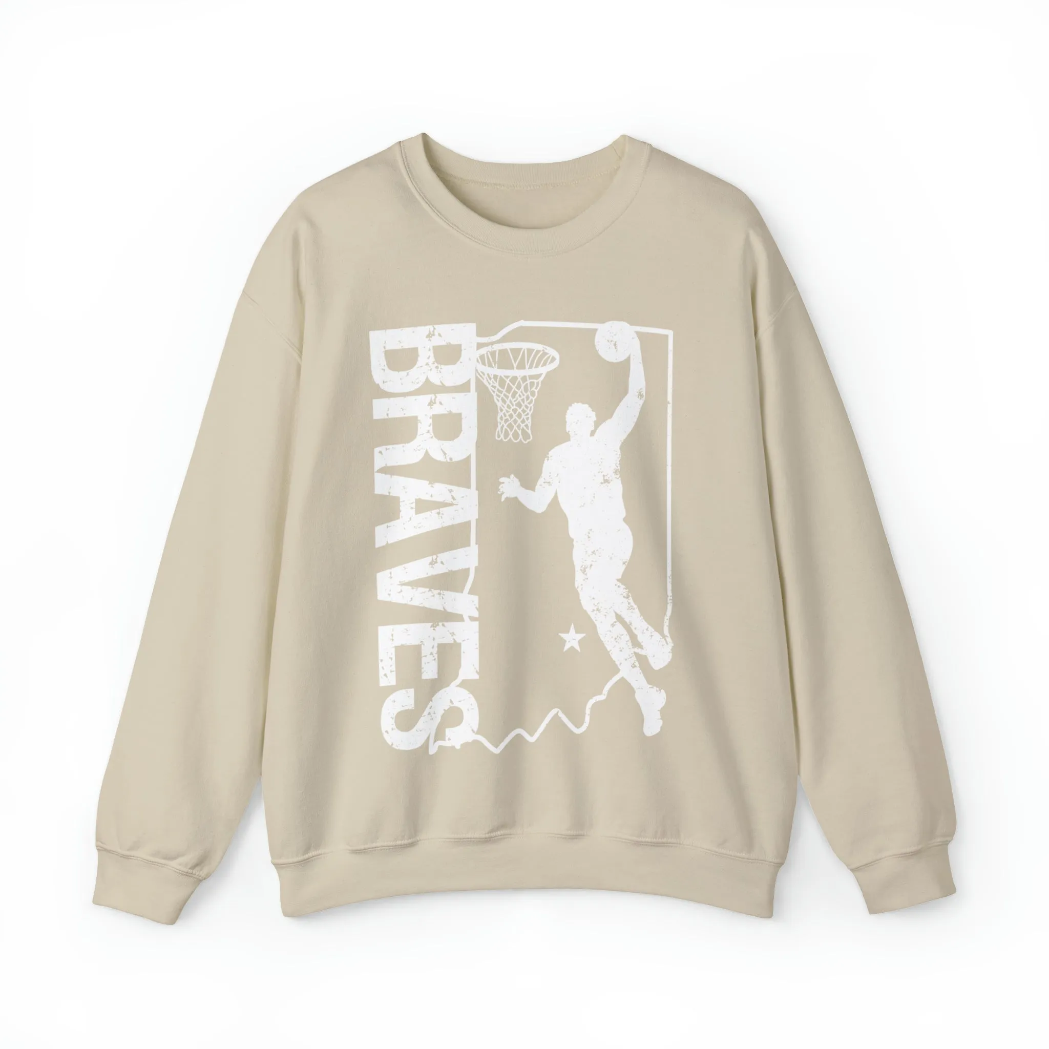Brownstown Braves Crewneck Sweatshirt