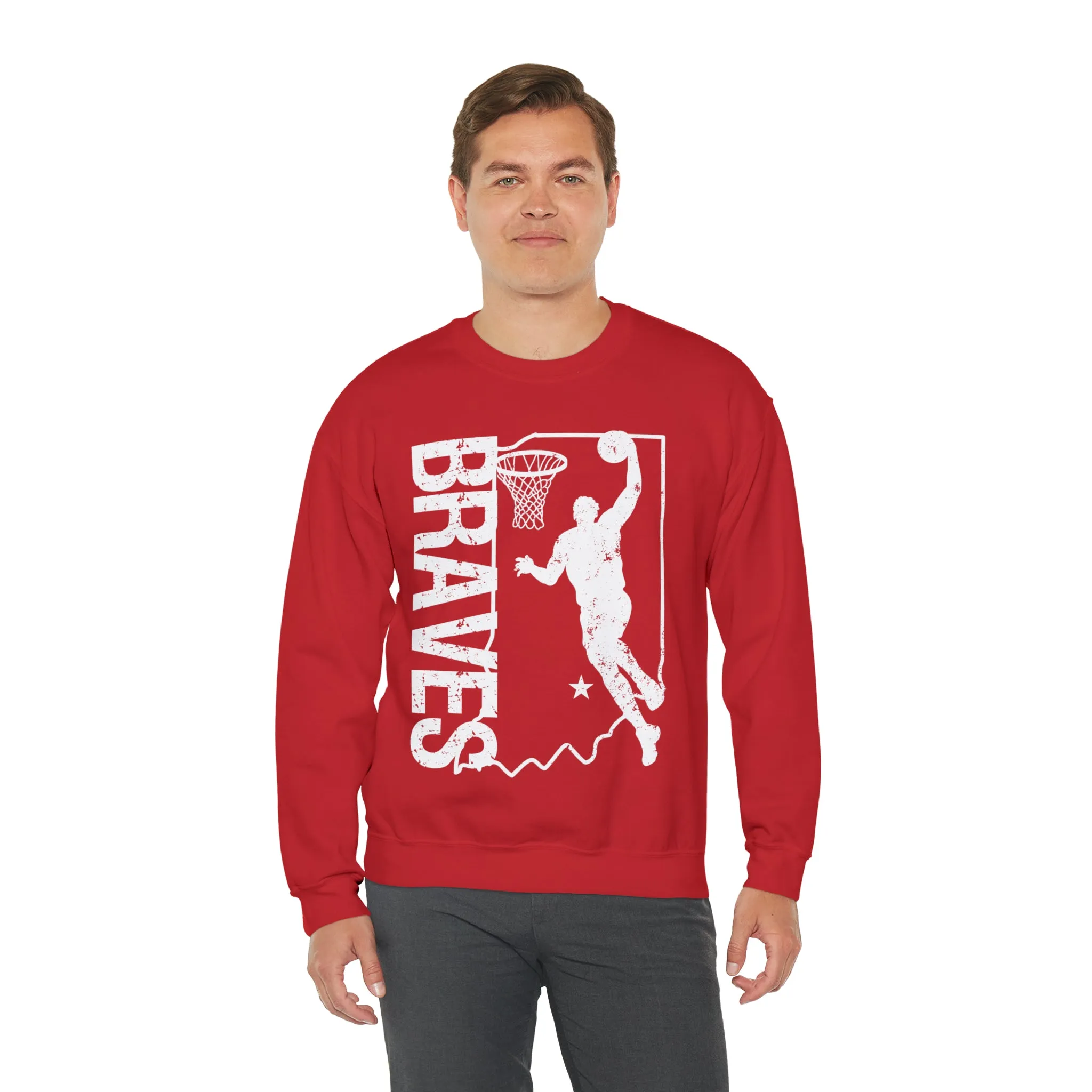 Brownstown Braves Crewneck Sweatshirt