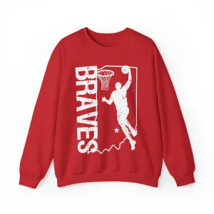 Brownstown Braves Crewneck Sweatshirt