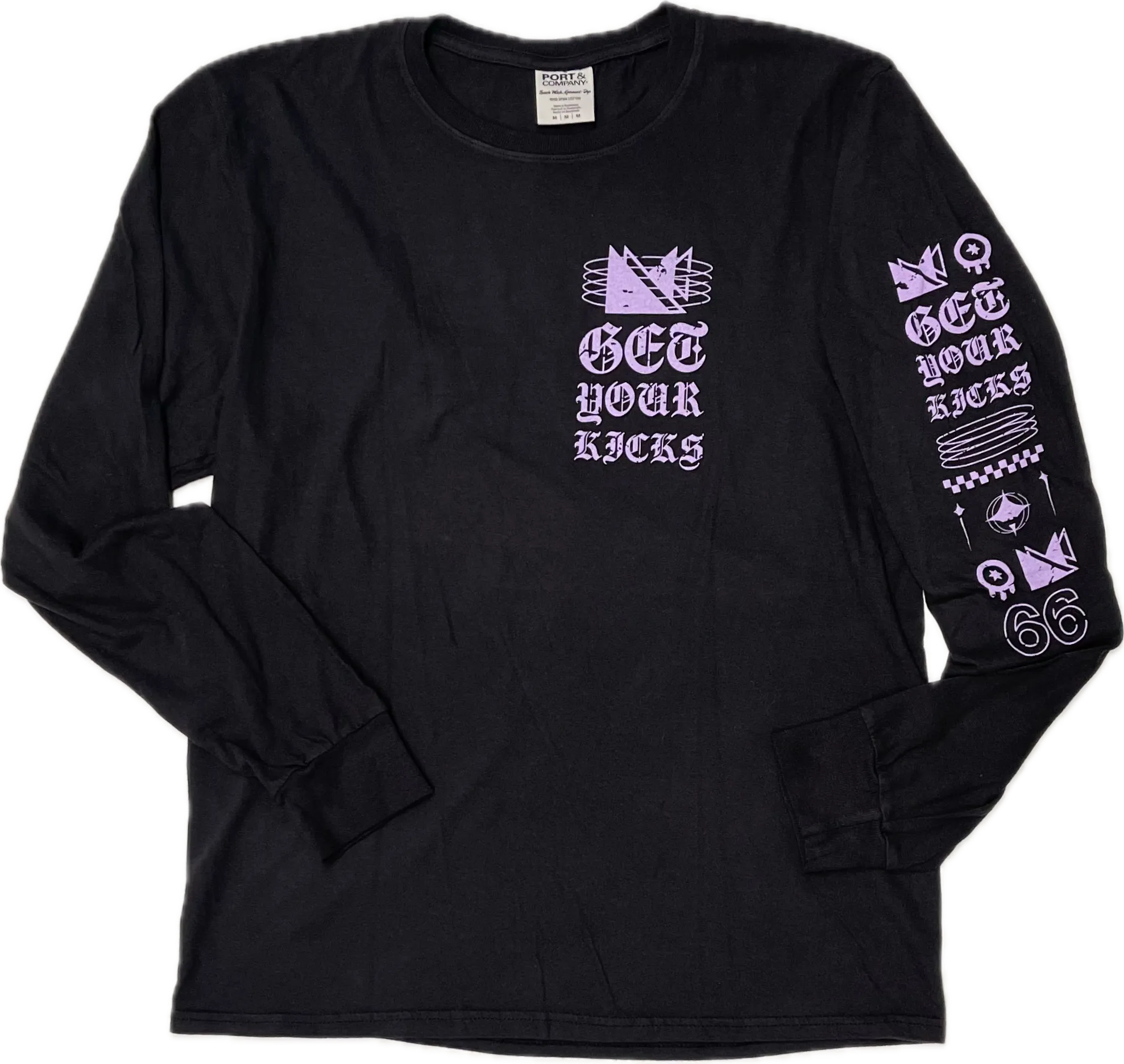 Brutalist Route 66 Long Sleeve Tee