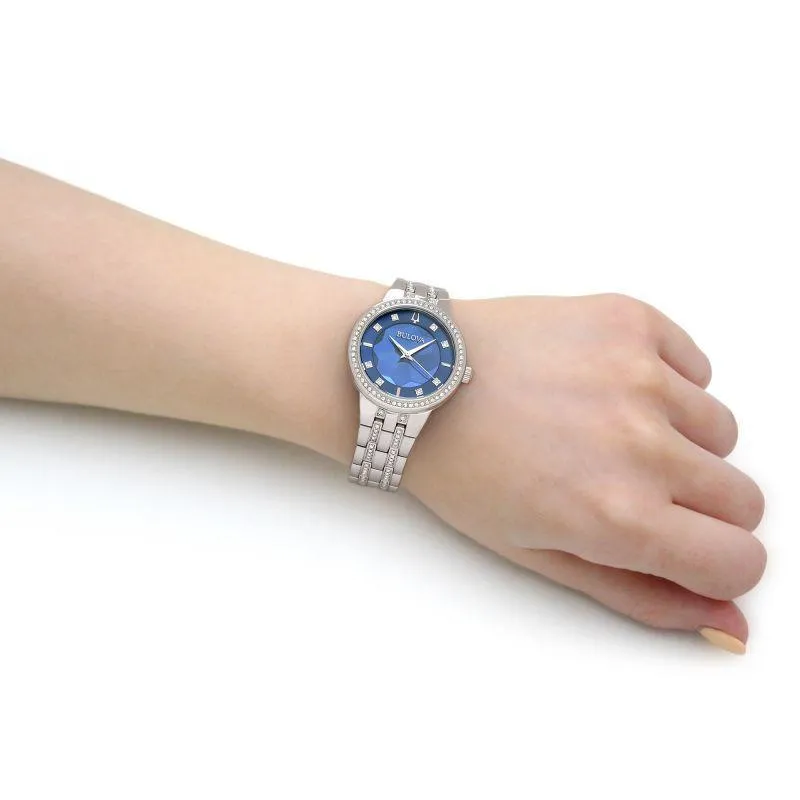Bulova Crystal Women's Watch 96L276