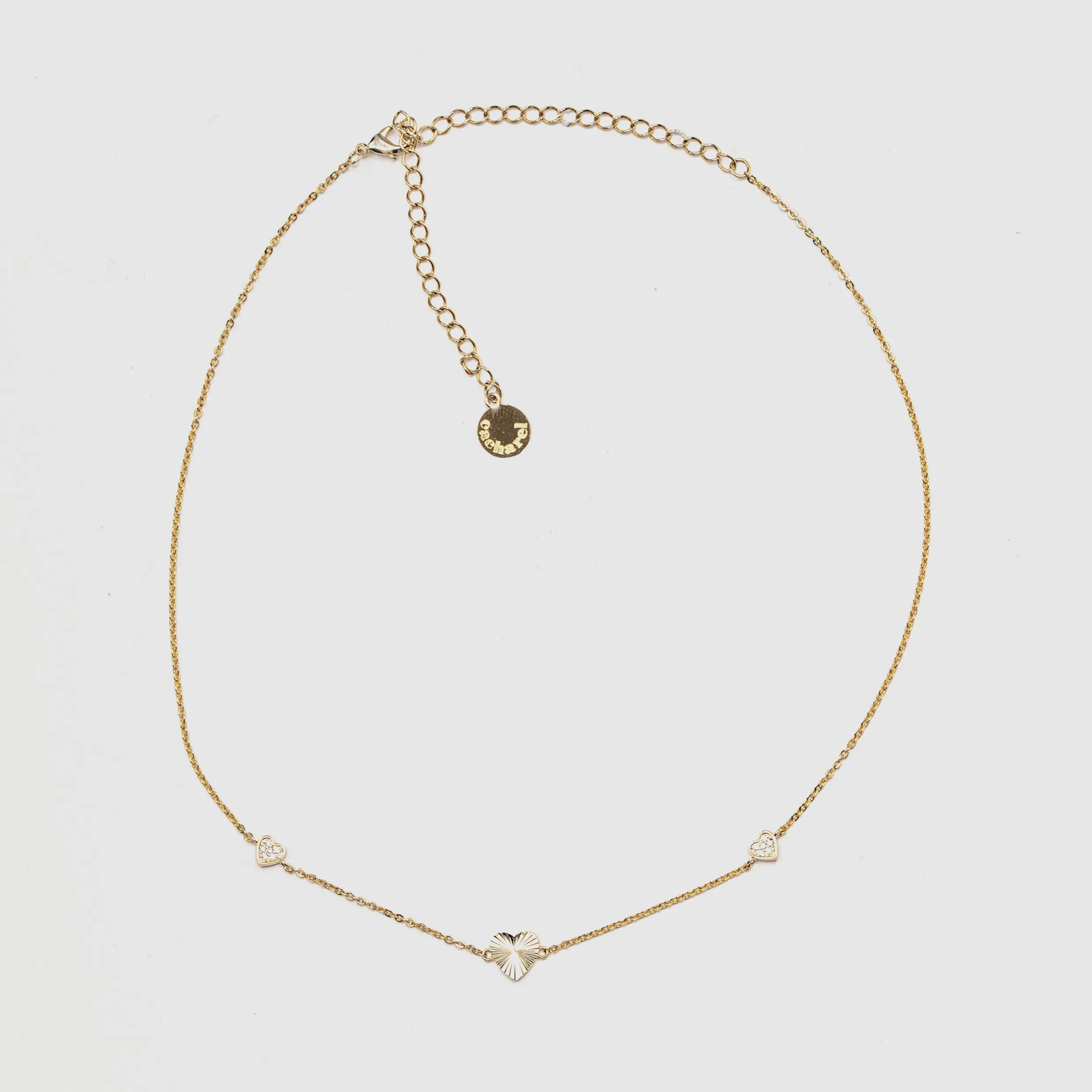 Cacharel CJC343E-Necklace Alix Gold