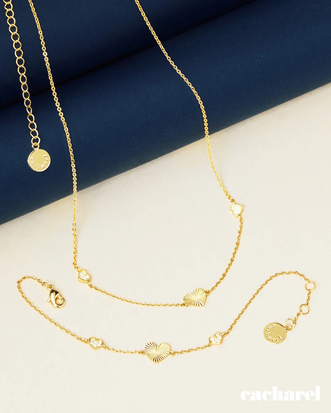 Cacharel CJC343E-Necklace Alix Gold