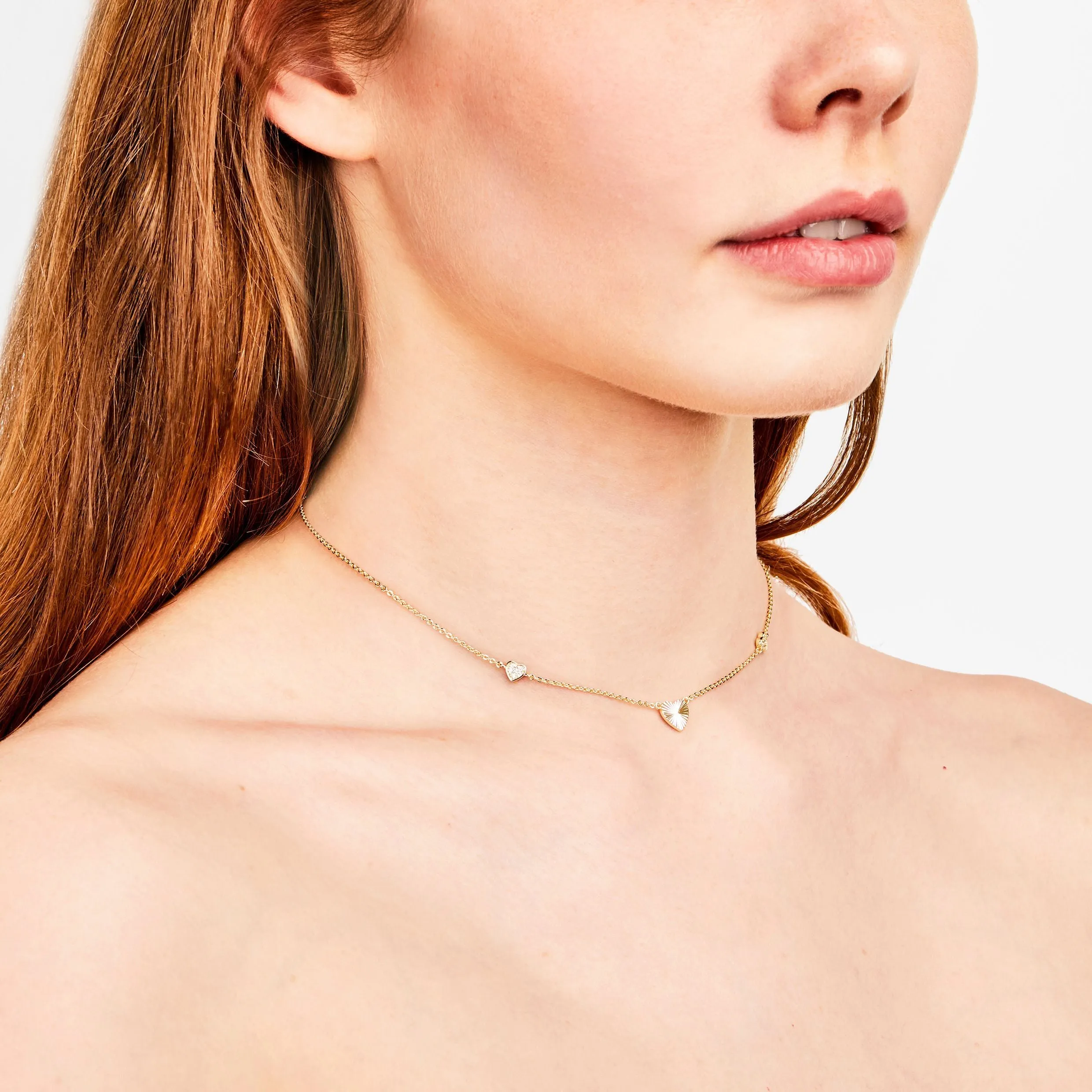 Cacharel CJC343E-Necklace Alix Gold