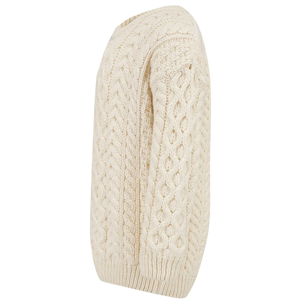 Cadogan Supersoft Merino Children's Sweater - Cream