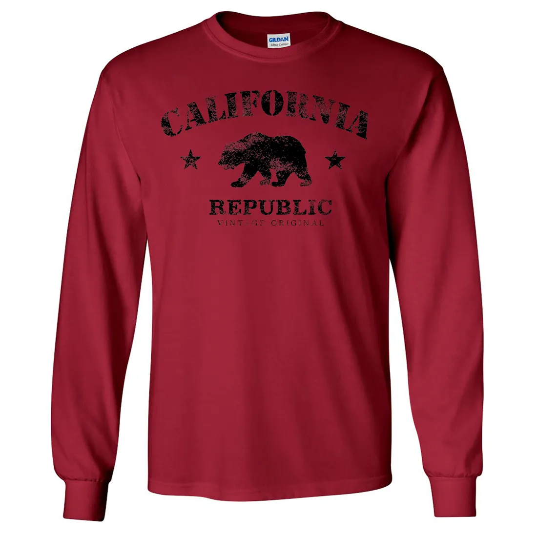 California Republic Vintage Original Long Sleeve Shirt