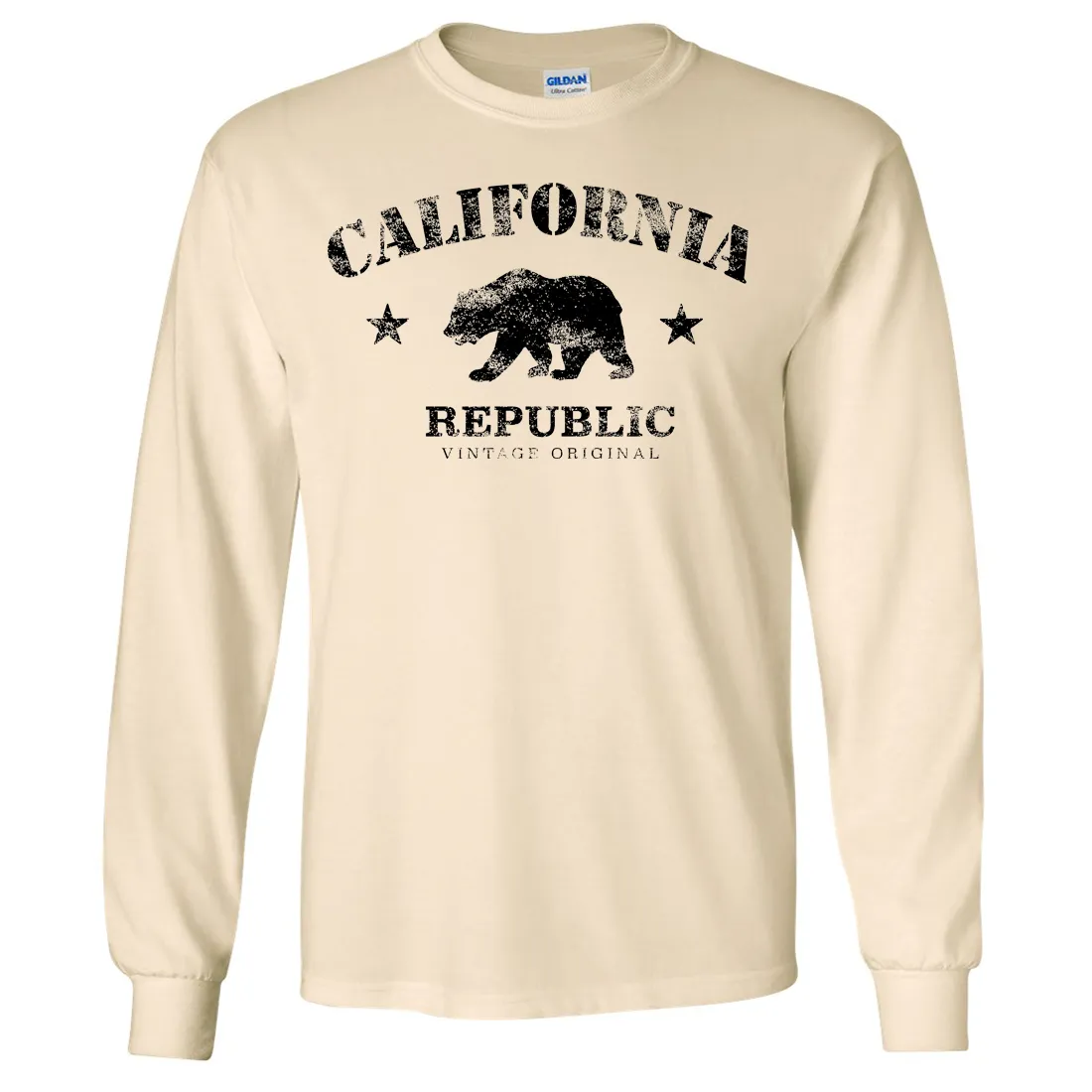 California Republic Vintage Original Long Sleeve Shirt