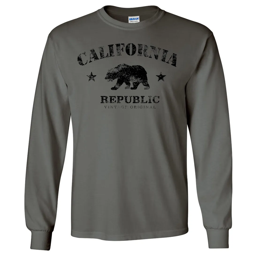 California Republic Vintage Original Long Sleeve Shirt