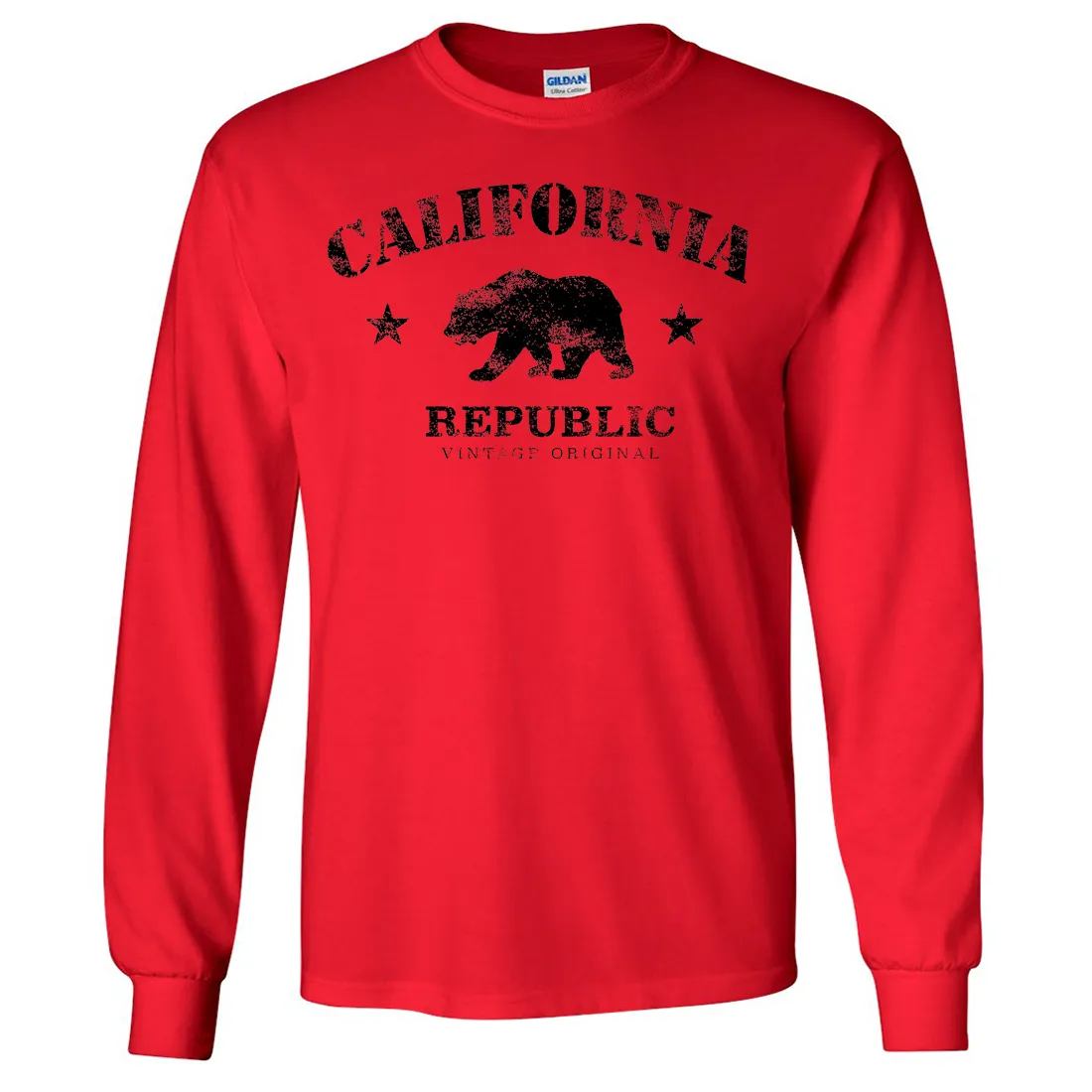 California Republic Vintage Original Long Sleeve Shirt