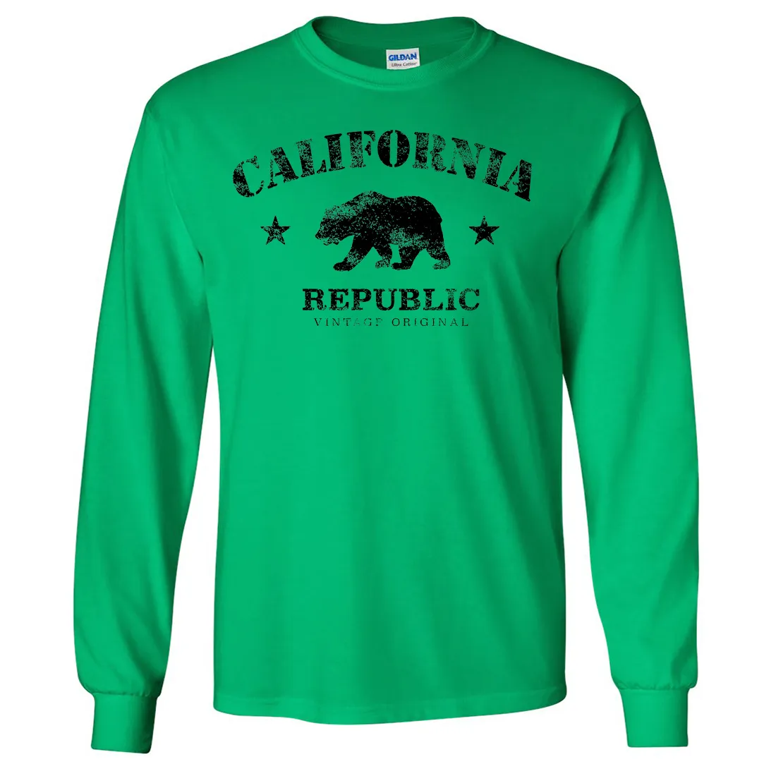 California Republic Vintage Original Long Sleeve Shirt