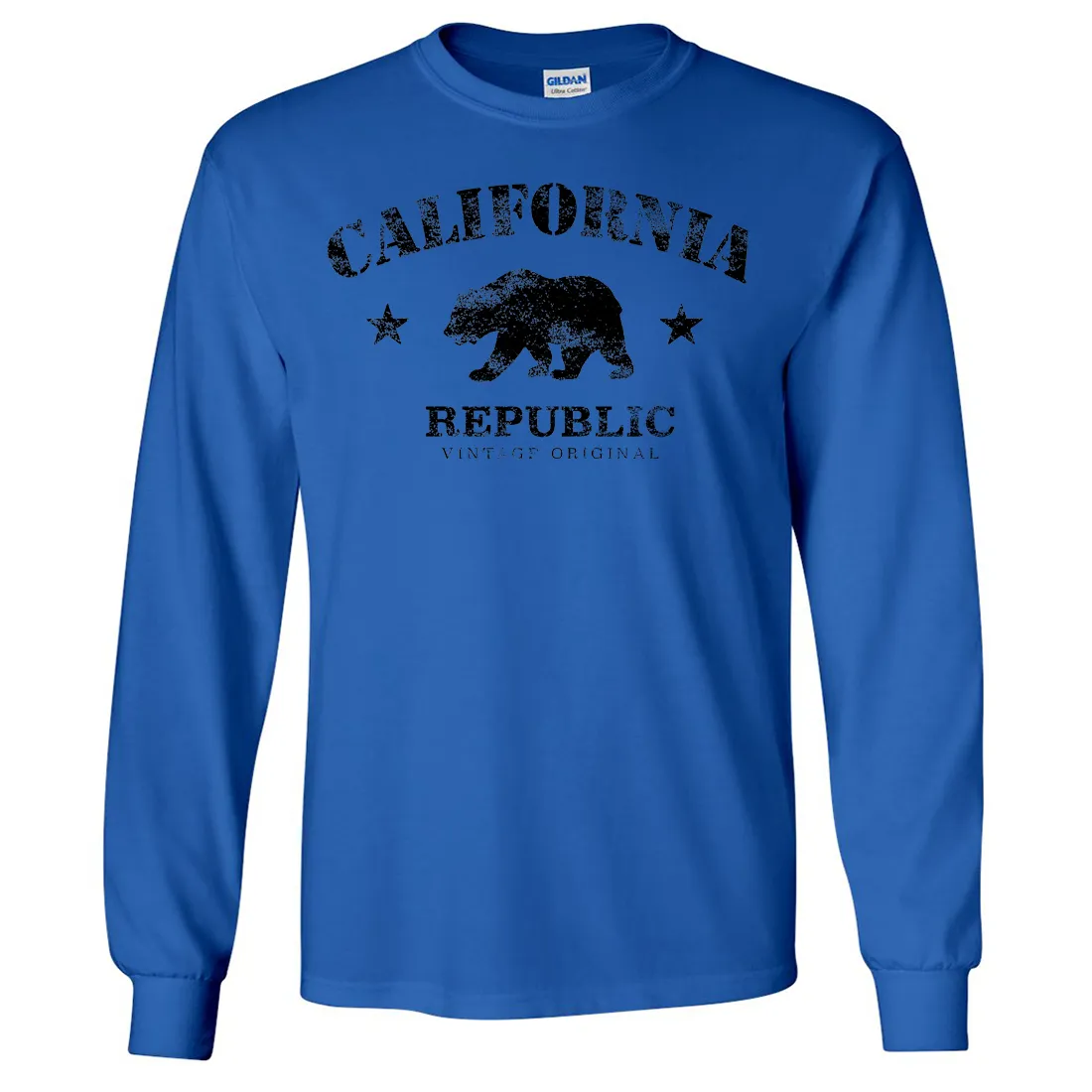California Republic Vintage Original Long Sleeve Shirt