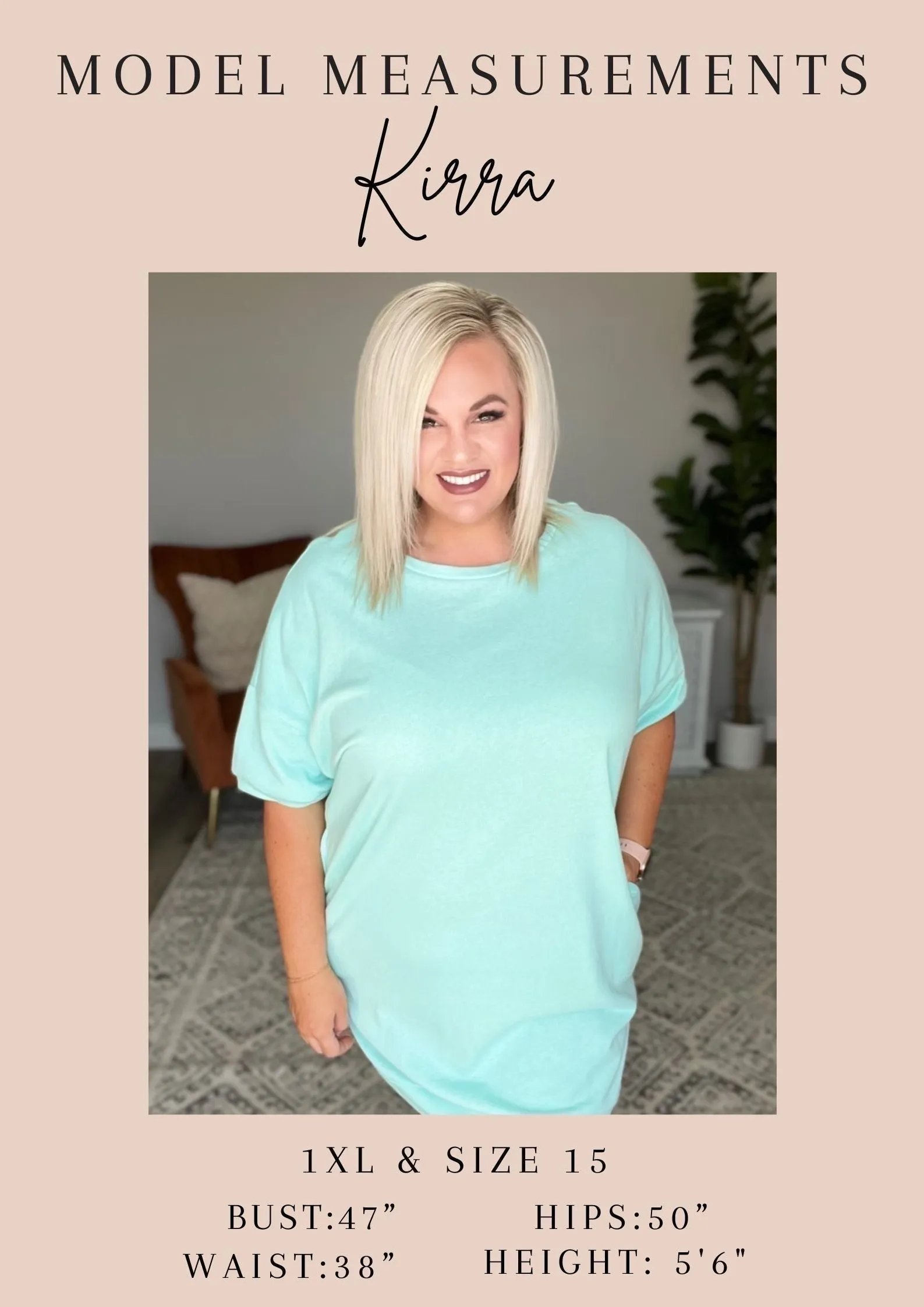 Calm in the Chaos V-Neck Top in Oatmeal