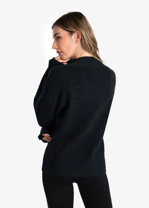 Camille V-Neck Women's Sweater