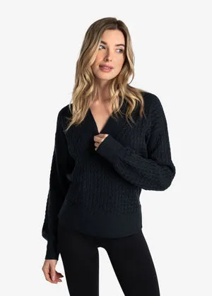 Camille V-Neck Women's Sweater