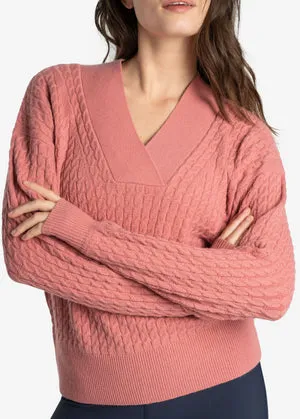 Camille V-Neck Women's Sweater