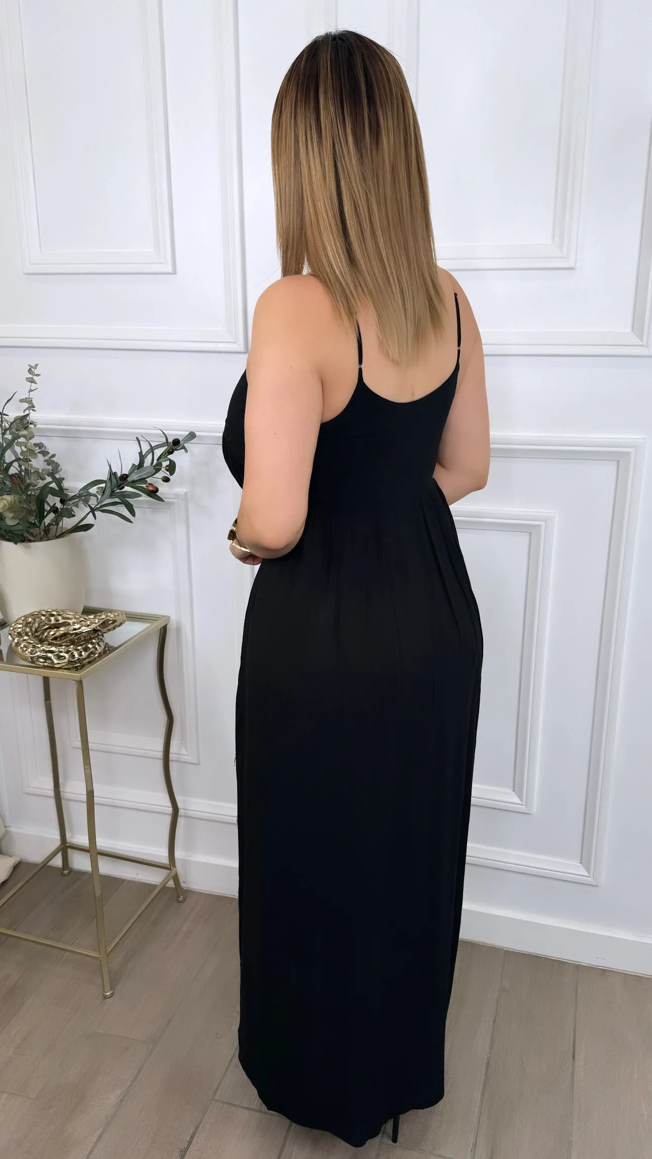 CAPRI BLACK DRESS