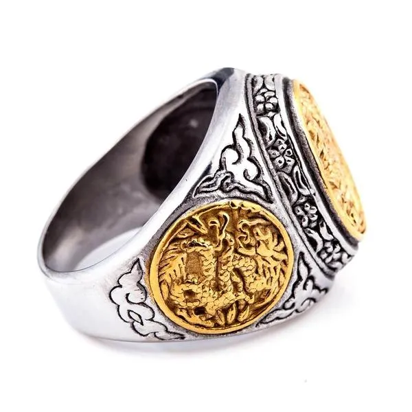Carved Phoenix Ring