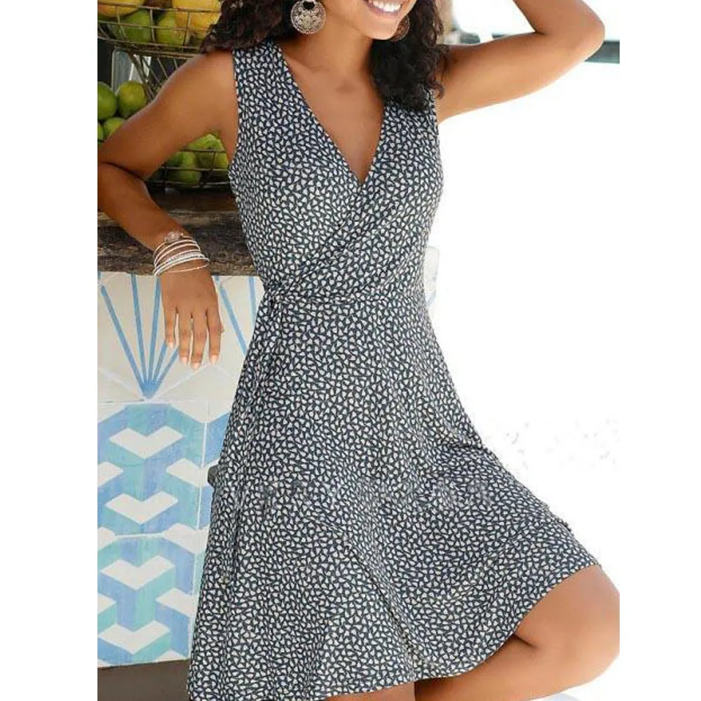 Casual Floral Daily Short Dresses