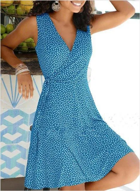 Casual Floral Daily Short Dresses