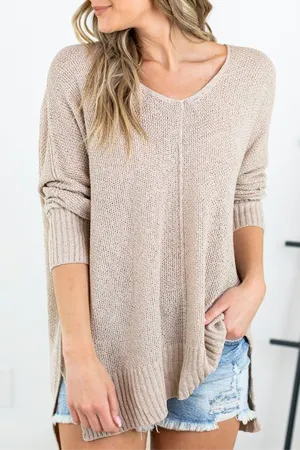 Casual Solid Patchwork Sweaters(4 Colors)